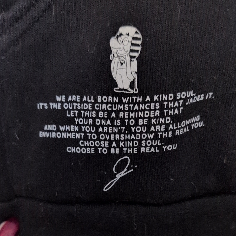 Black 'Kind Soul' Graphic Hoodie - Picture 2 of 4